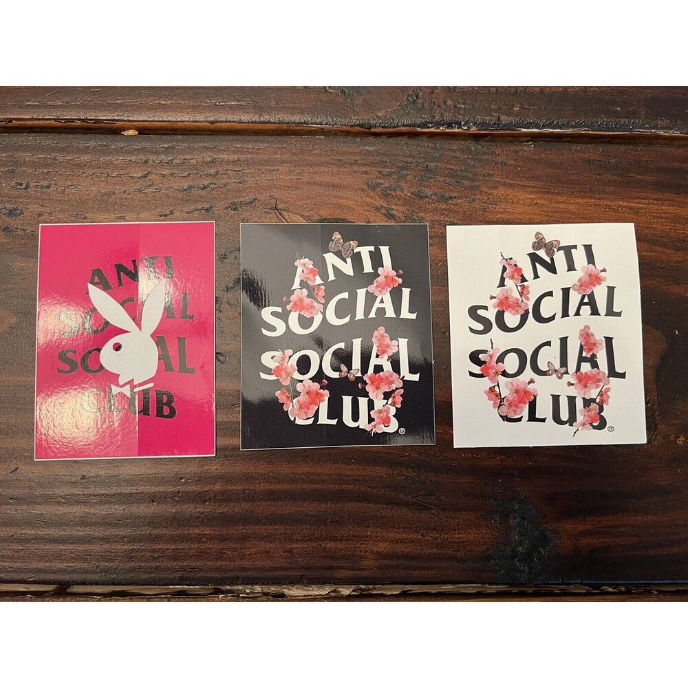 Anti Social Social Club x Playboy Bunny Kkoch Sticker Pack